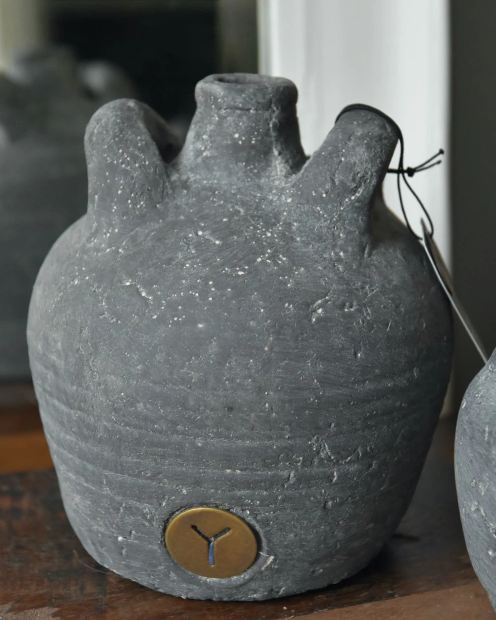 Aardewerk Kruikje Met Twee Oren En Smalle Tuit, Brynxz - Afbeelding 5