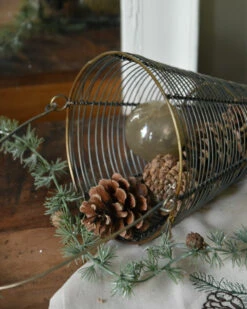 Antiek Look Draadmand Horizontaal Met Hengsel, IB Laursen