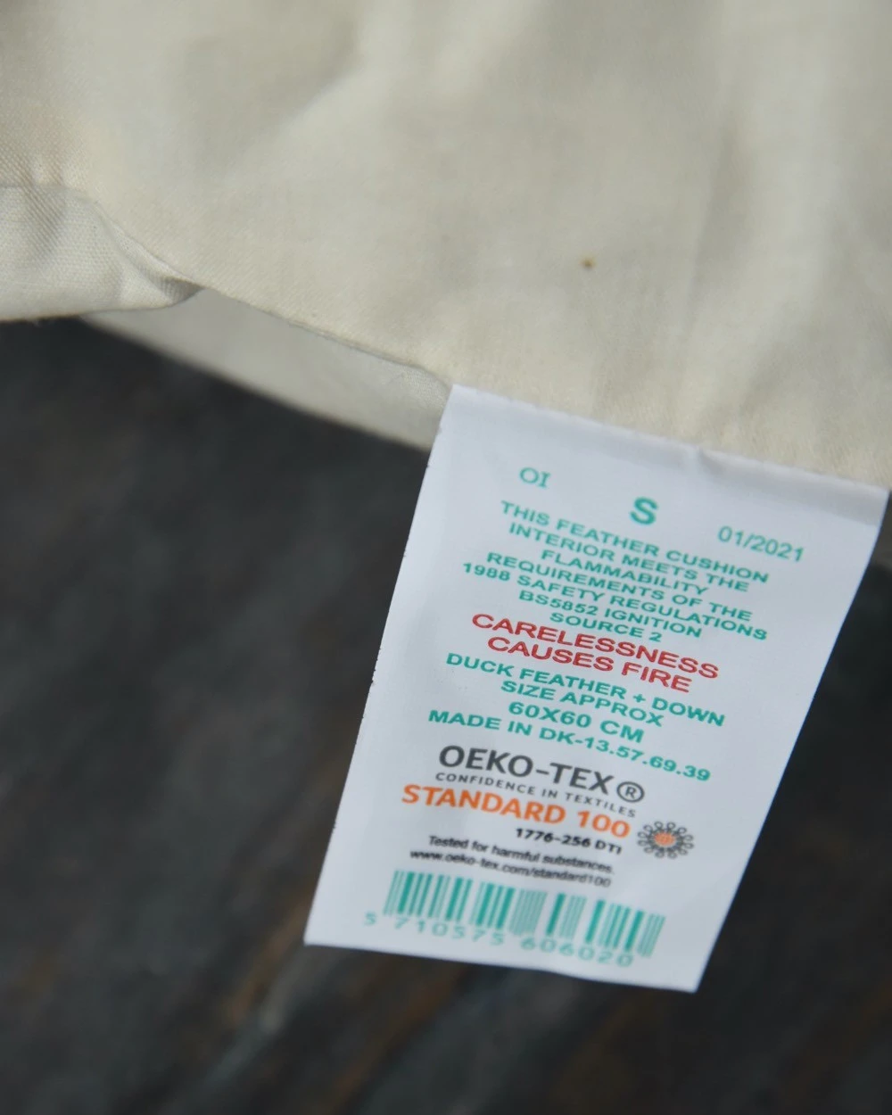 Binnenkussen Vierkant 60x60, IB Laursen - Afbeelding 2