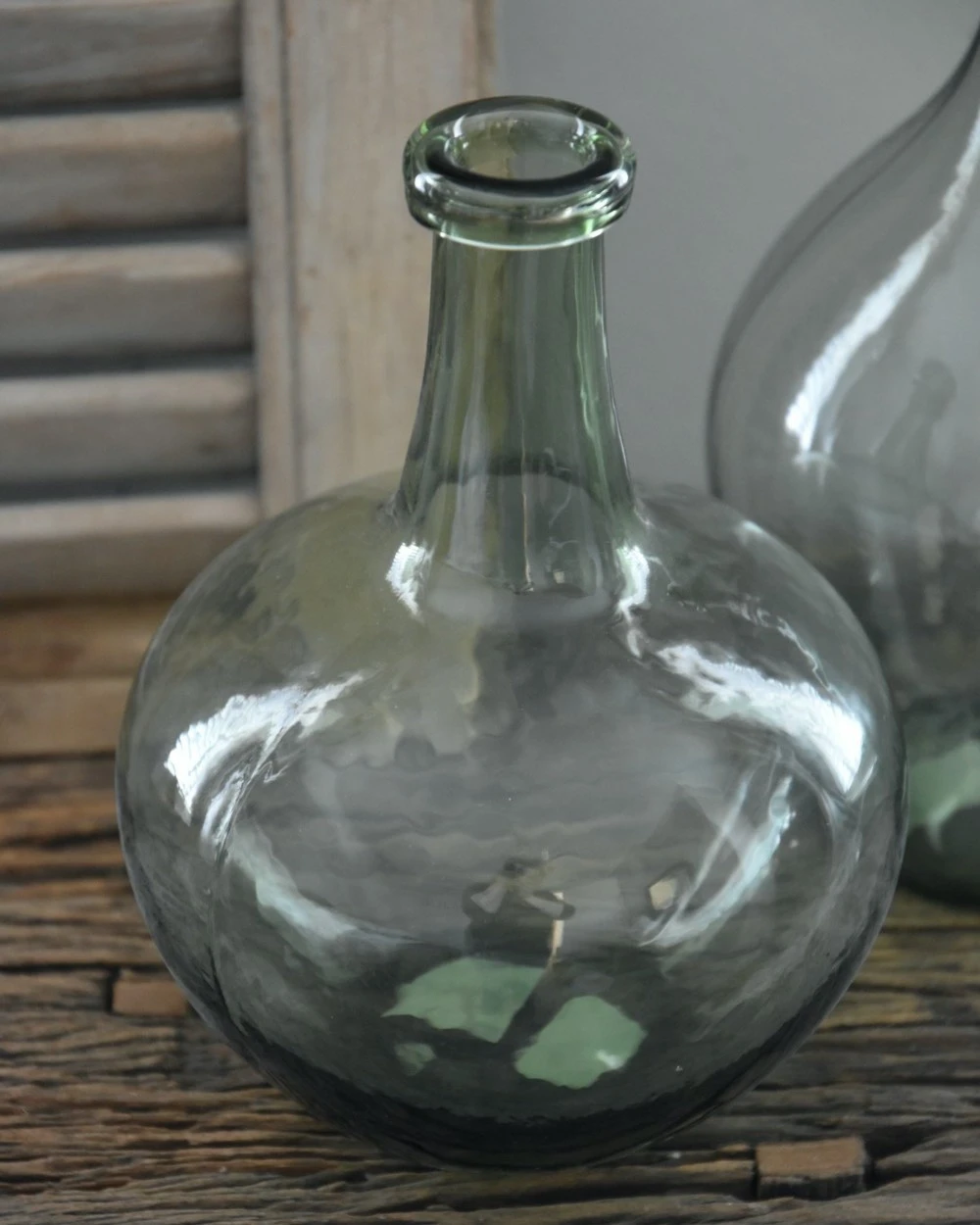 Bolle Ballonvaas Met Groene Gloed, IB Laursen - Afbeelding 3