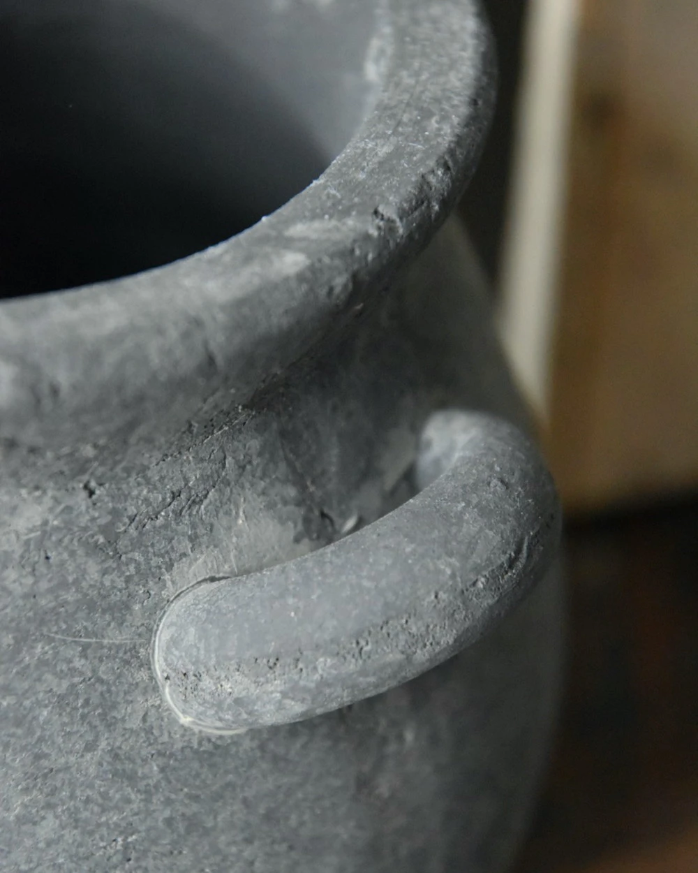 Bolle Kruik Pot Met Twee Oren En Brede Kraag, Majestic Brynxz - Afbeelding 5