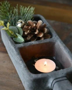 Compleet Set Met Brynxz Vakkenbak, Groen Decoratie En Kaarsje