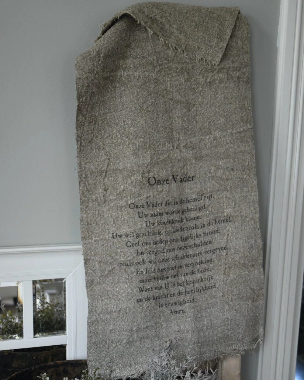 Gebed Shabby Doek Groot, Het Onze Vader Die In De Hemel Zijt - Afbeelding 4