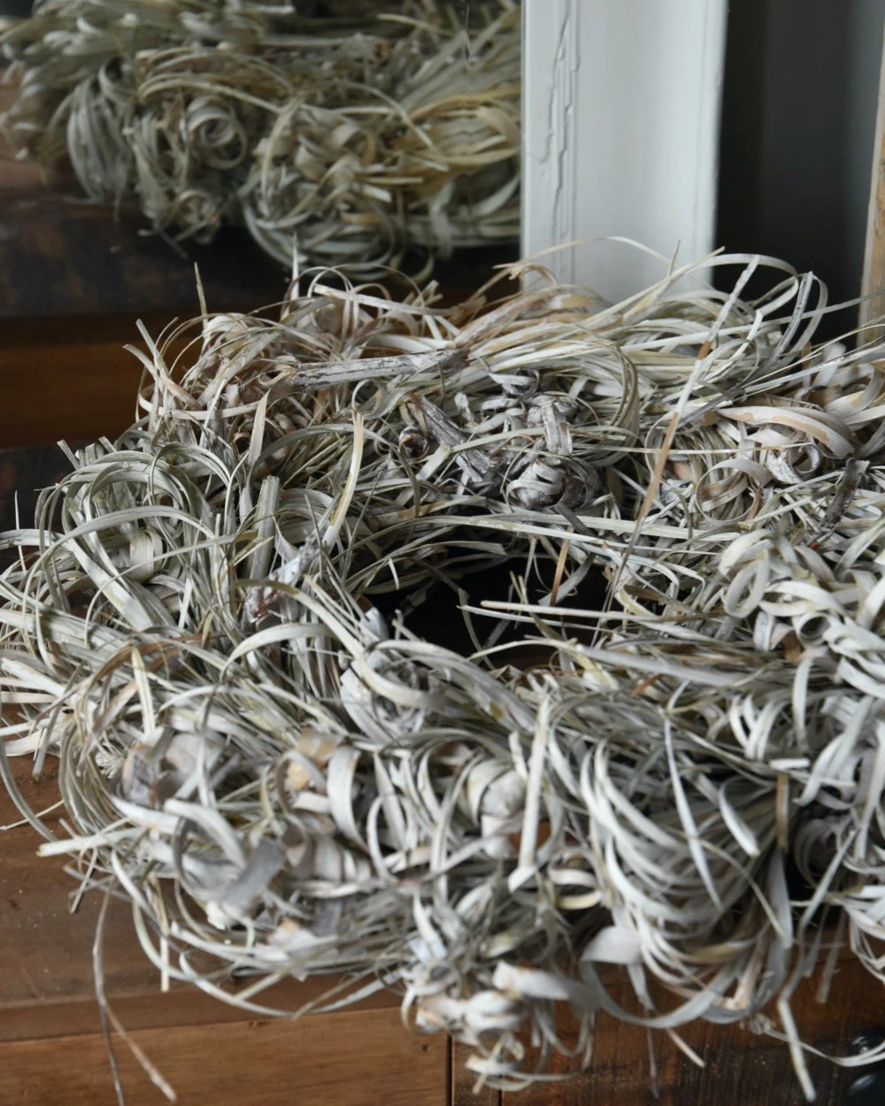 Gedroogde Tiririca Cyperus Gras Krans Stone Washed - Afbeelding 2