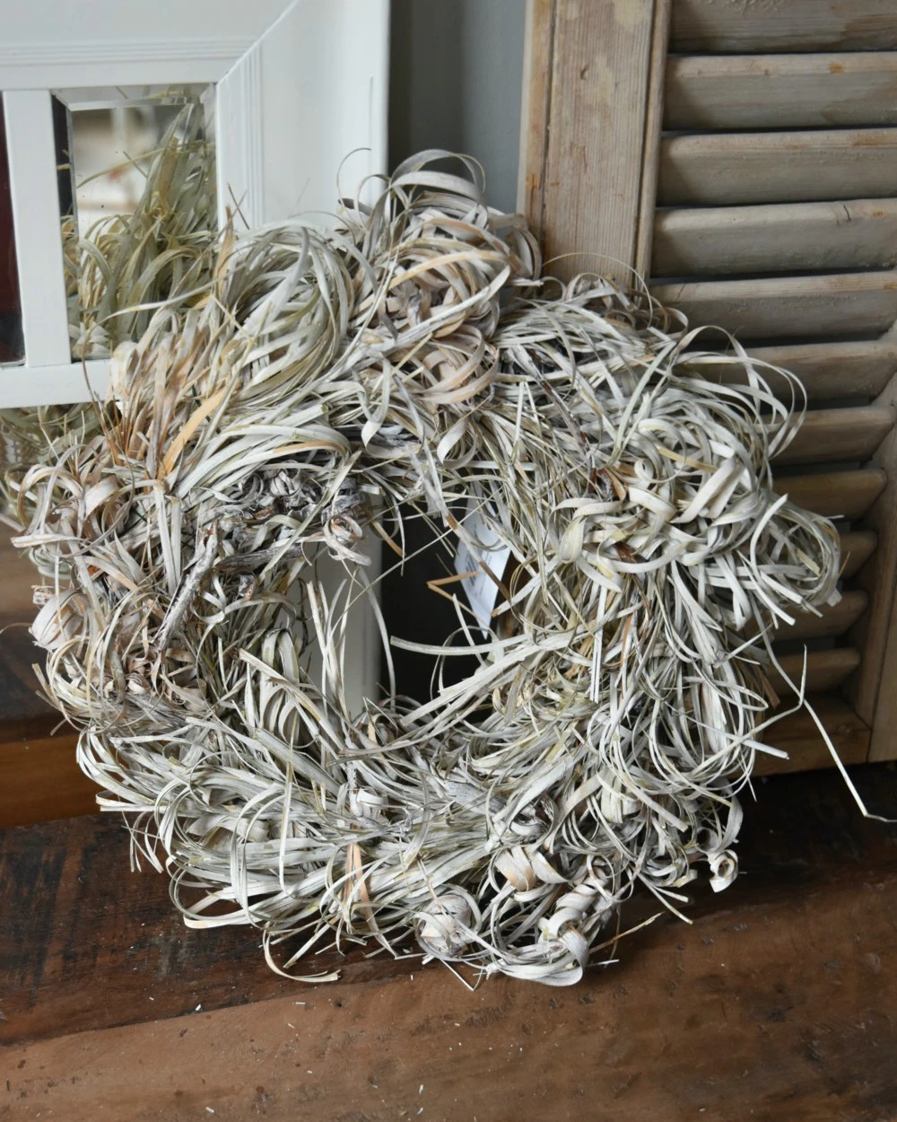 Gedroogde Tiririca Cyperus Gras Krans Stone Washed - Afbeelding 3