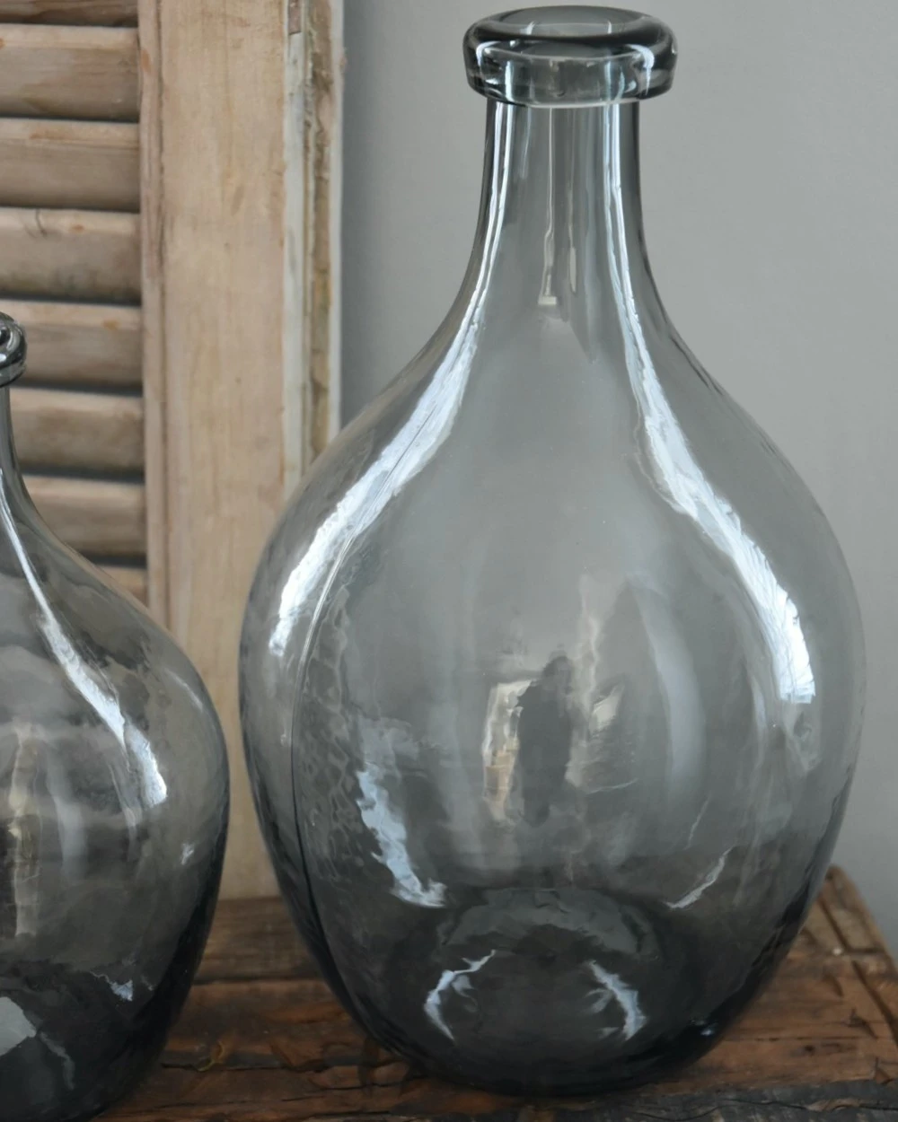 Glazen Ballon Vaas Met Grijze Gloed, IB Laursen - Afbeelding 6