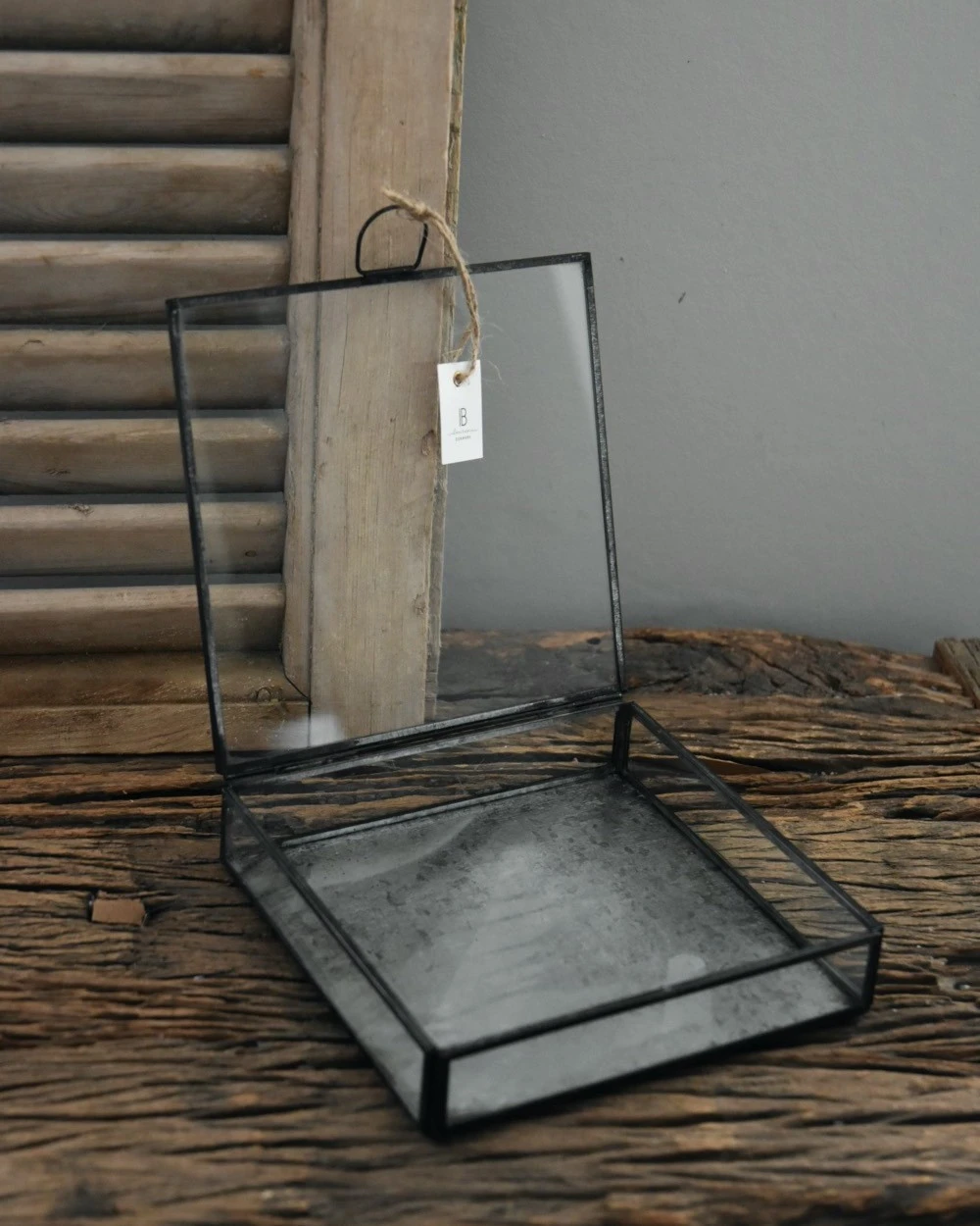 Glazen Kistje Met Zinken Bodem, IB Laursen - Afbeelding 4