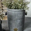 Hoge Pot Met Twee Dop Oortjes Vintage Grijs Groot, Brynxz