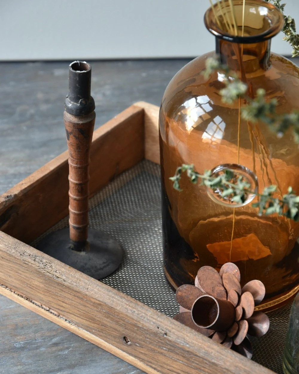 Houten Bak Met Een Bodem Van Fijn Gaas, IB Laursen - Afbeelding 5