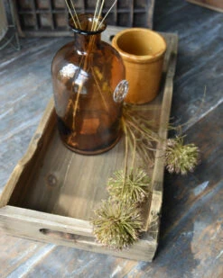 Houten Rechthoekig Dienblad Met Twee Handvaten, IB Laursen