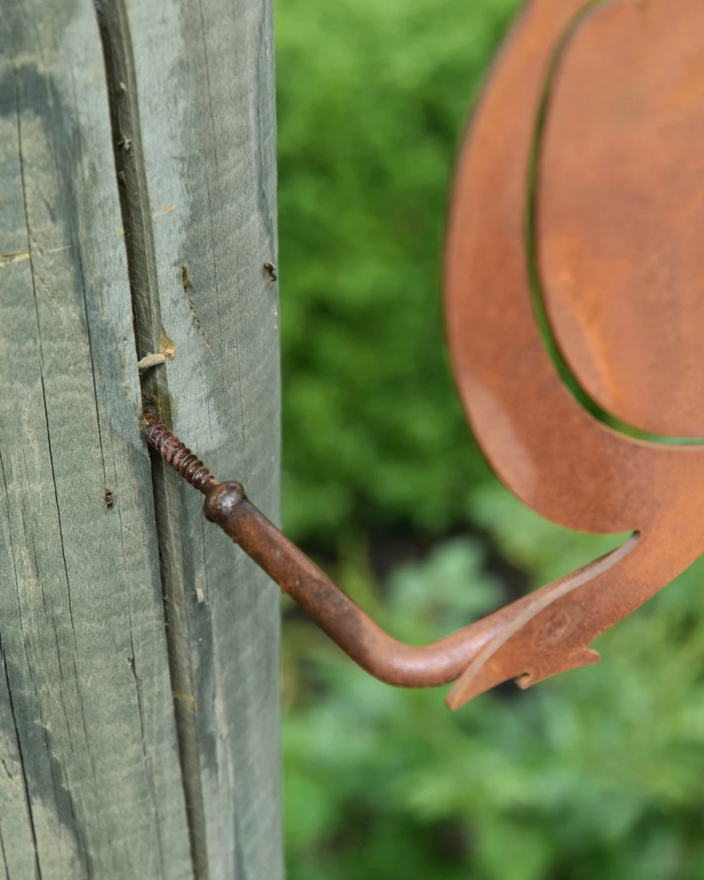 Kwetteraar Tuin Vogel Van Metaal Op Stok - Afbeelding 3