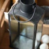 Lantaarn Metaal Zwart En Glas Met Hengsel, IB Laursen