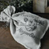 Linnen Geurzakje Met Magnolia Takken, Shabby