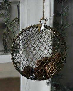 Metalen Draadbal Antiek Look Aan Touw Vulbaar, IB Laursen