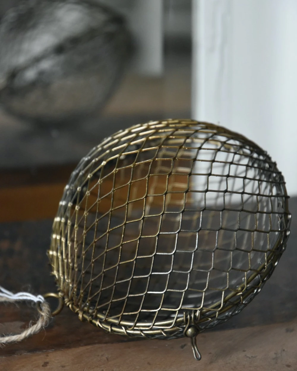 Metalen Draadbal Antiek Look Aan Touw Vulbaar, IB Laursen - Afbeelding 5