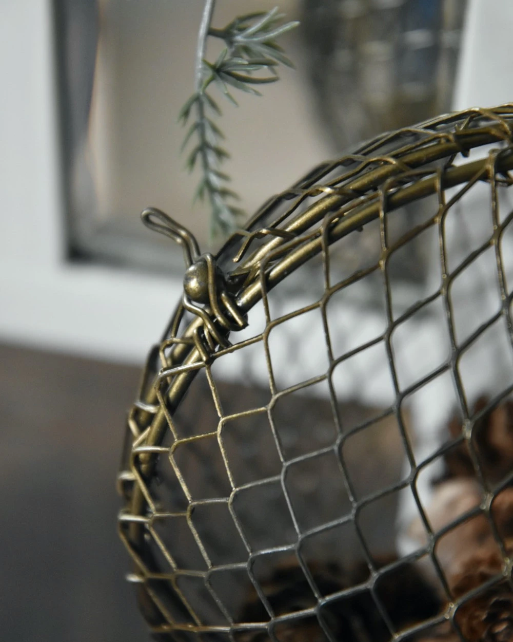 Metalen Draadbal Antiek Look Aan Touw Vulbaar, IB Laursen - Afbeelding 6