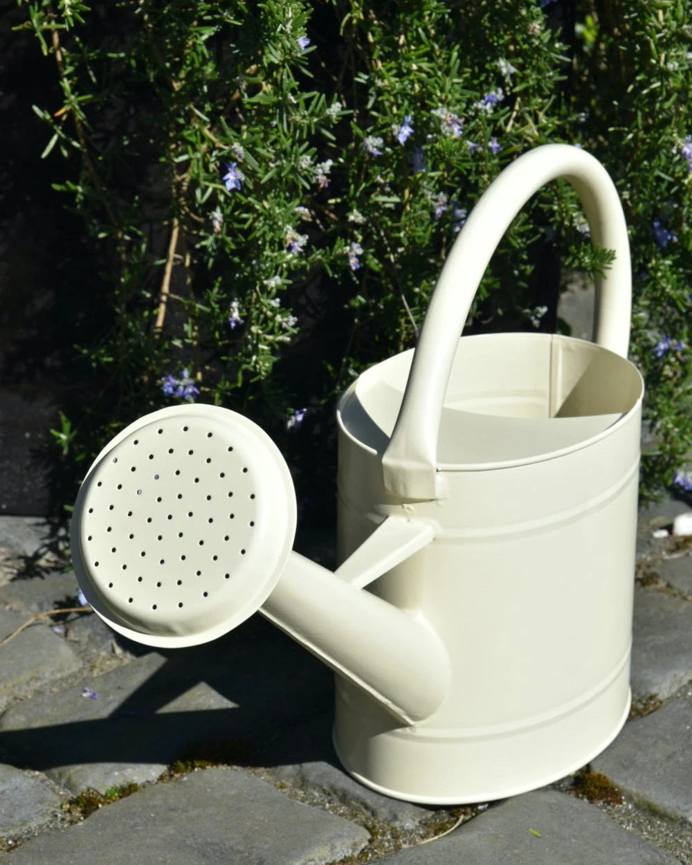 Metalen Gieter In Cream Met Sproeikop 5 Ltr, IB Laursen