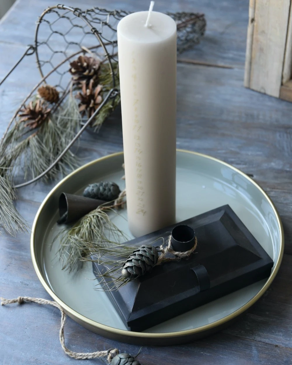 Metalen Kandelaar En Opbergbox Rustic, IB Laursen - Afbeelding 7