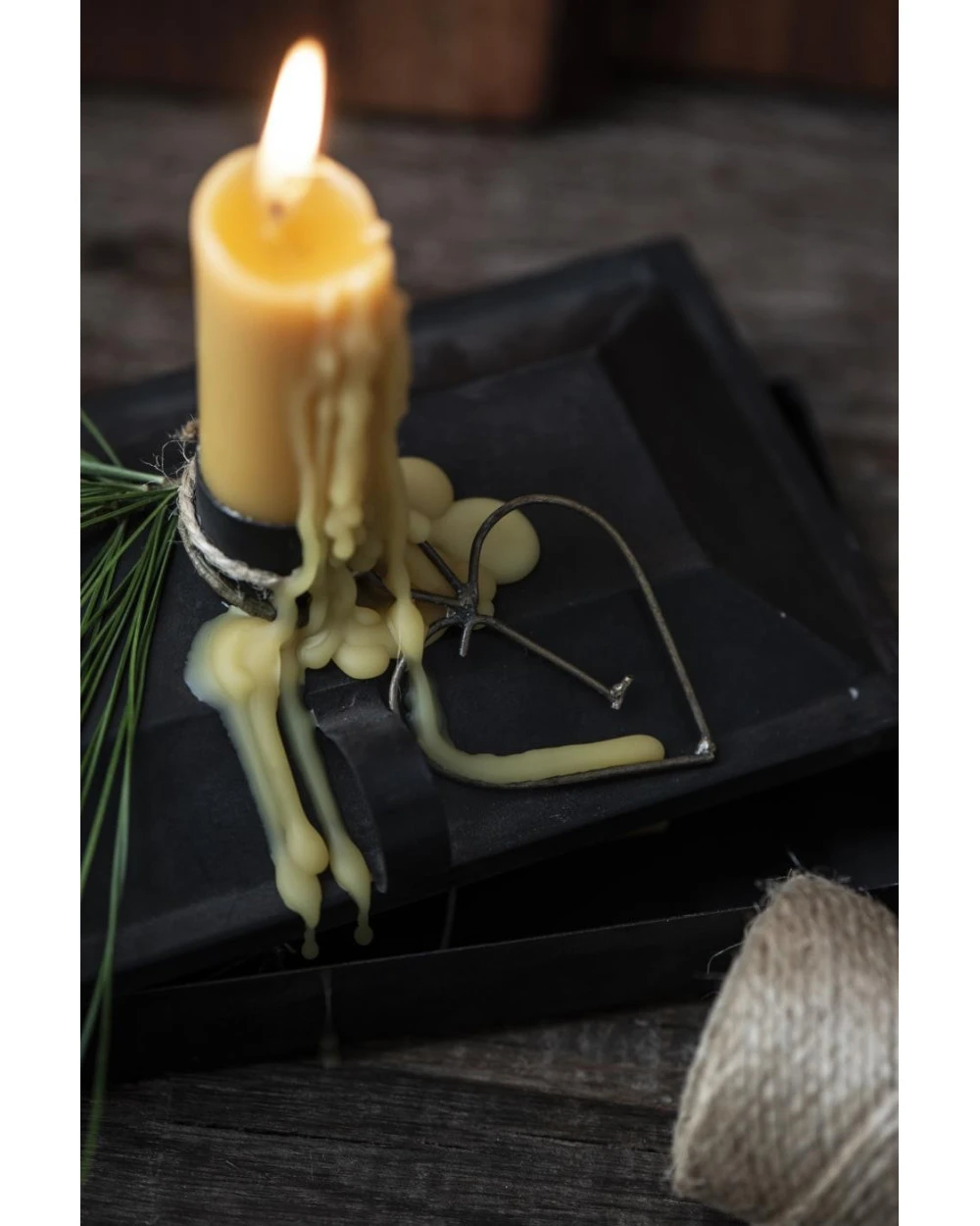 Metalen Kandelaar En Opbergbox Rustic, IB Laursen - Afbeelding 8