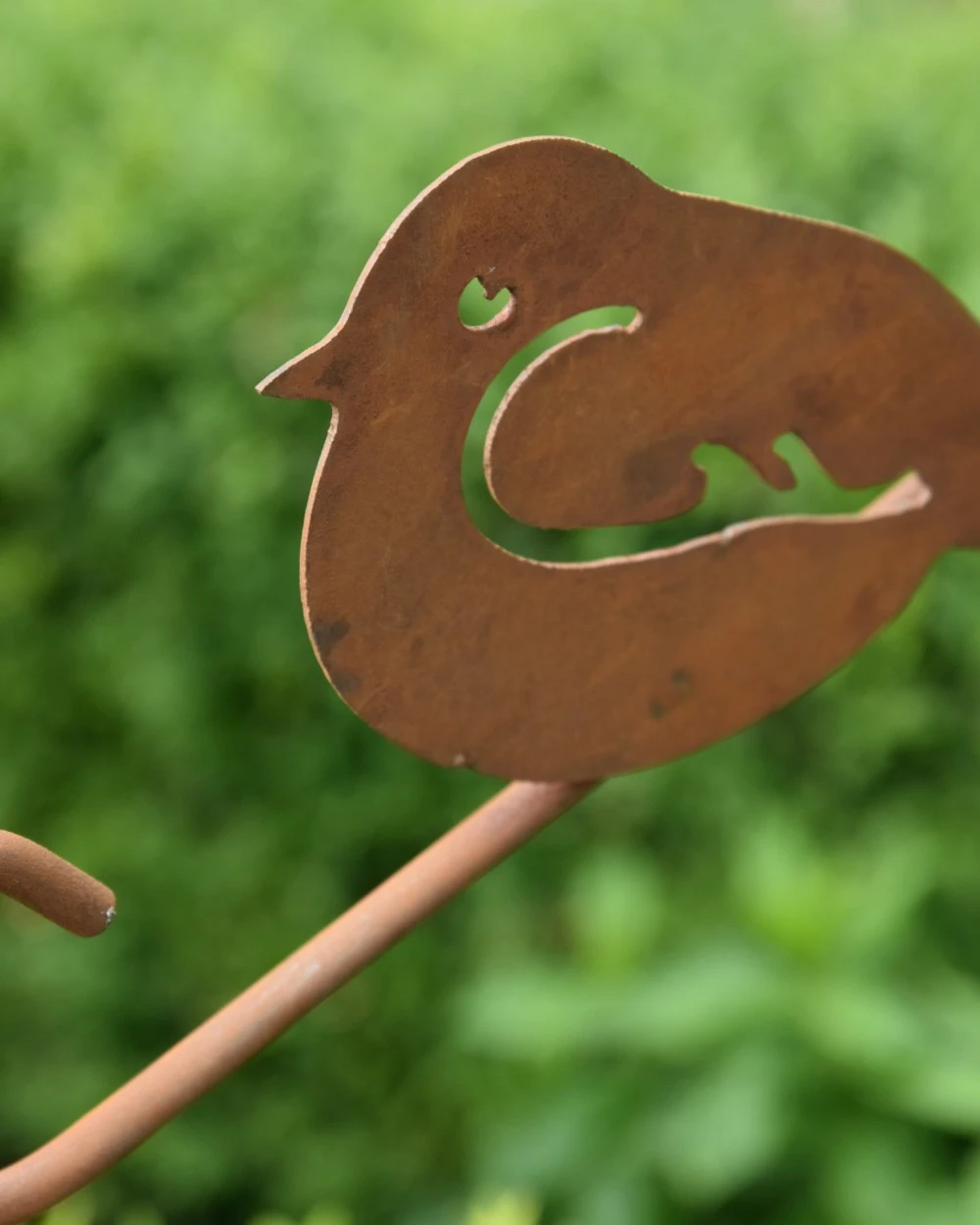 Metalen Voederhaak Met Roodborstje - Afbeelding 2