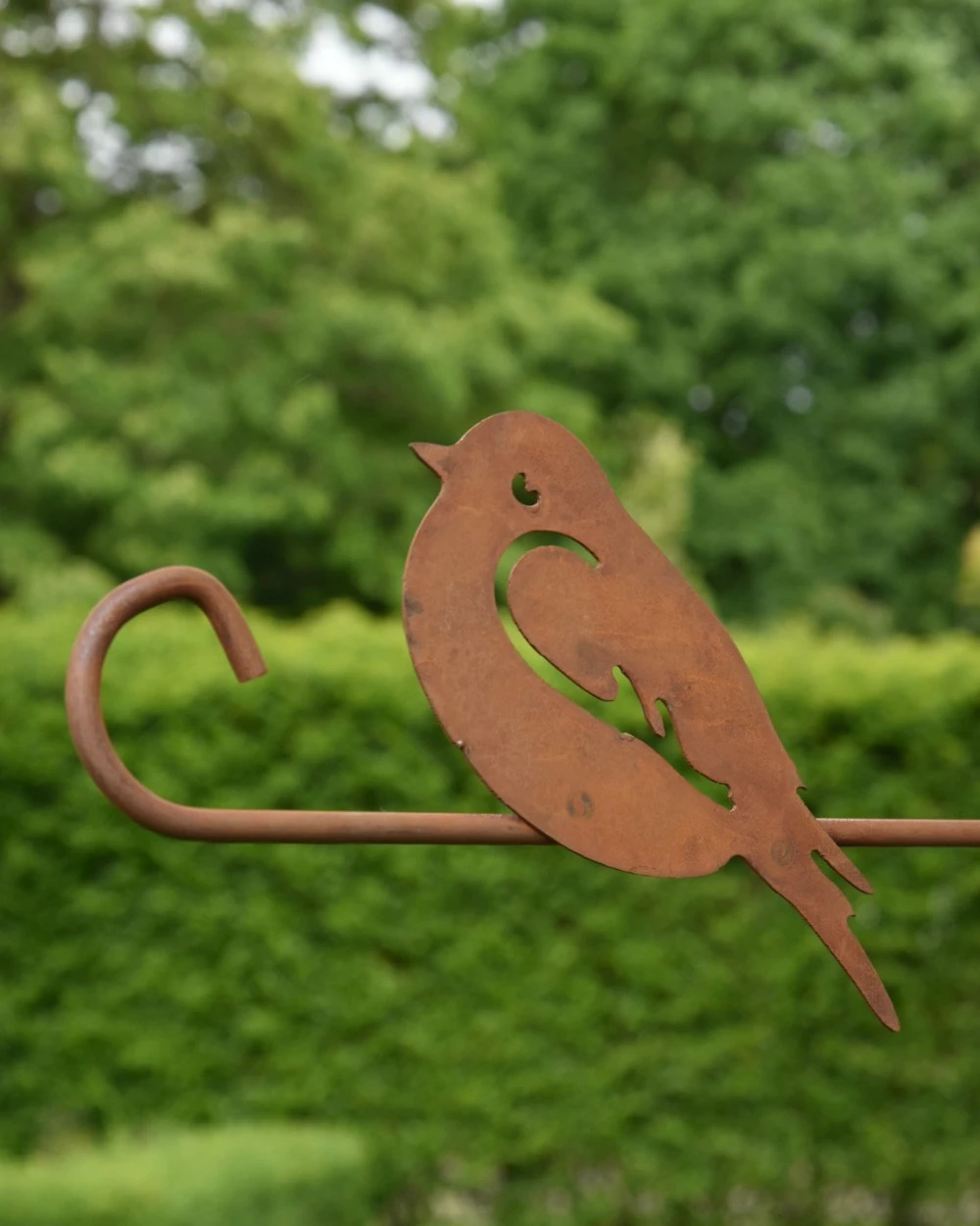 Metalen Voederhaak Met Roodborstje - Afbeelding 3