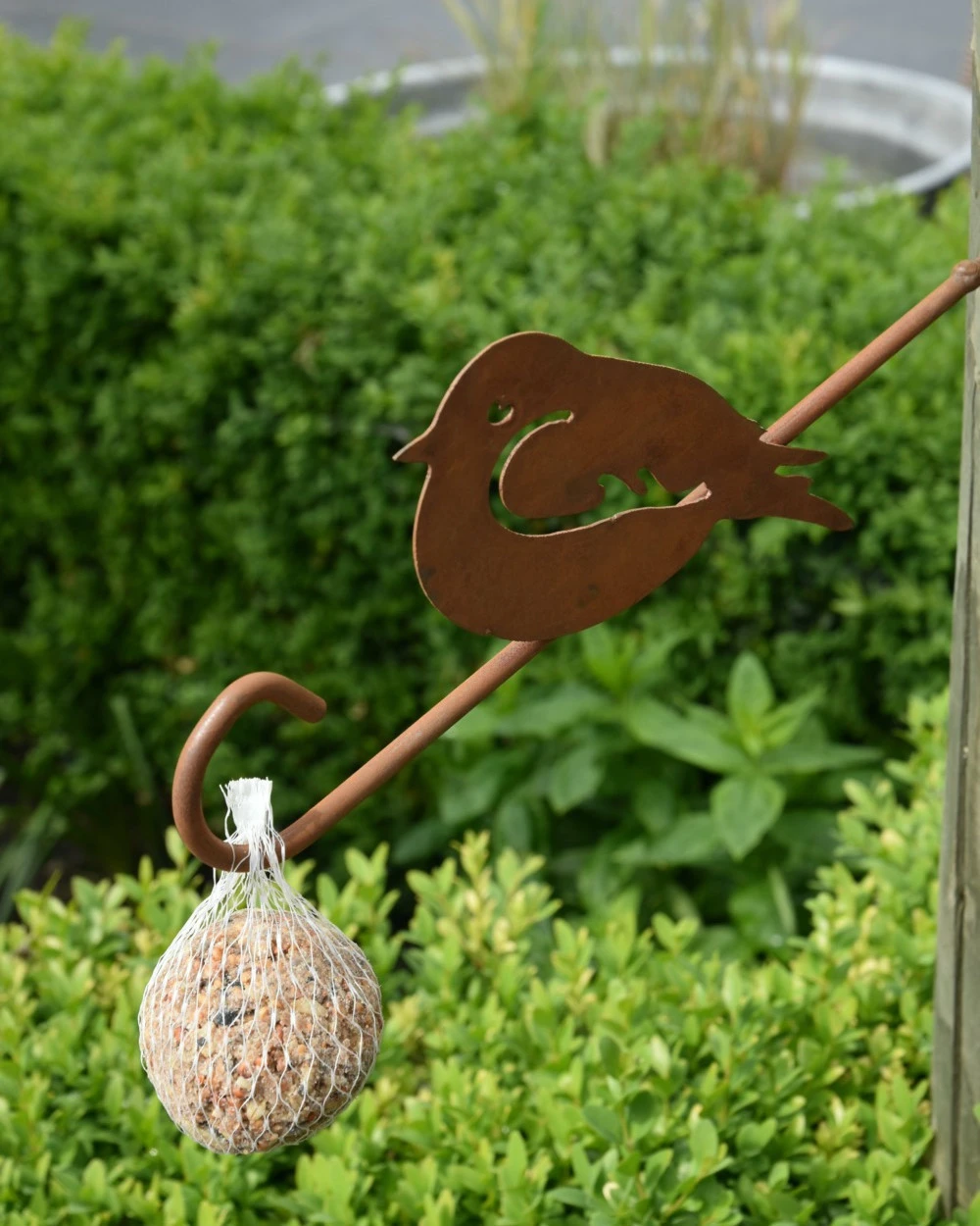 Metalen Voederhaak Met Roodborstje - Afbeelding 4