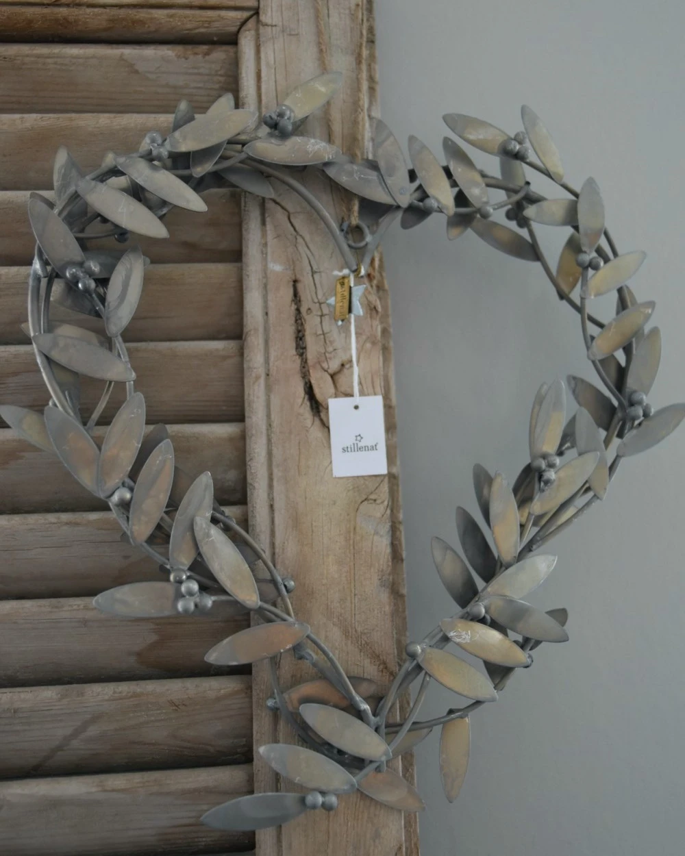 Mistletoe Hart Krans IB Laursen