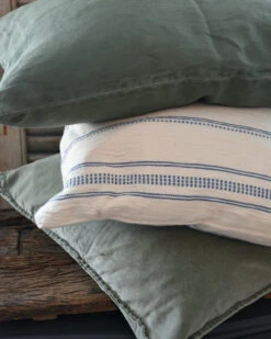 Olijf Groene Velours Kussenhoes, IB Laursen