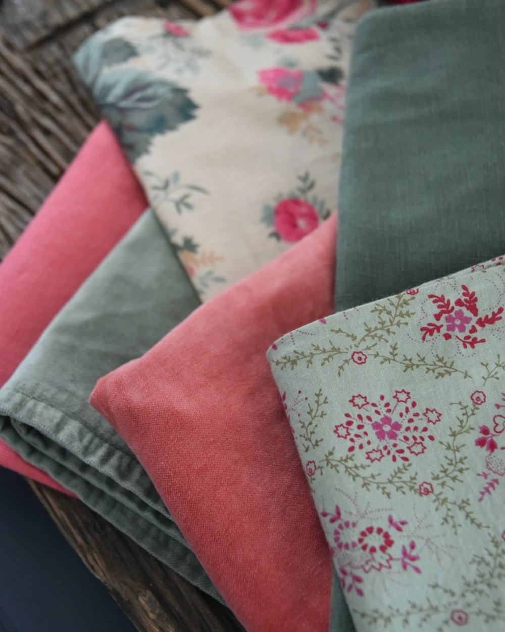 Olijf Groene Velours Kussenhoes, IB Laursen - Afbeelding 8