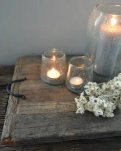 Oud Houten Railway Plateau Met Hengsels