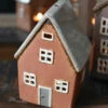 Pastel Perzik Kleurig Theelicht Huisje Nyhavn, IB Laursen