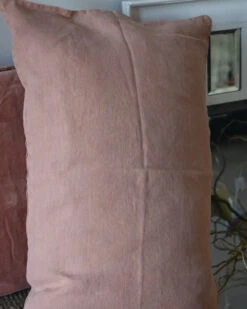 Pastel Roze Rechthoekige Kussenhoes 'Tuscany', IB Laursen