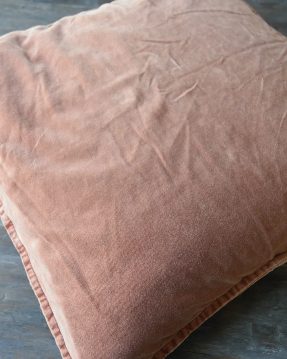 Pastel Roze Velours Kussenhoes 'Tuscany', IB Laursen - Afbeelding 7