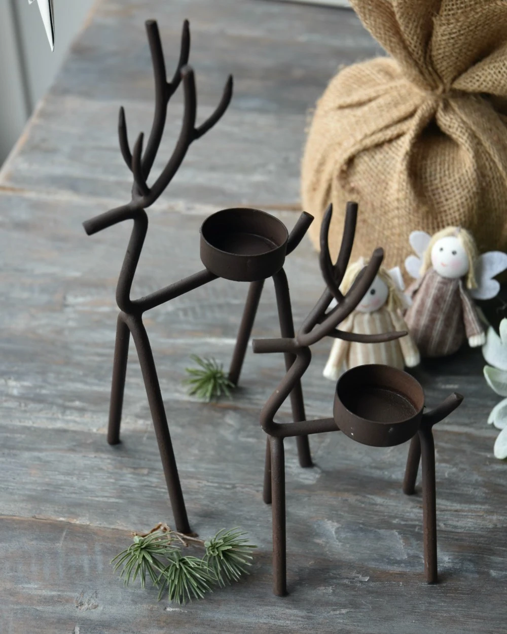 Rendier Theelicht Van Metaal Middel,, IB Laursen - Afbeelding 7