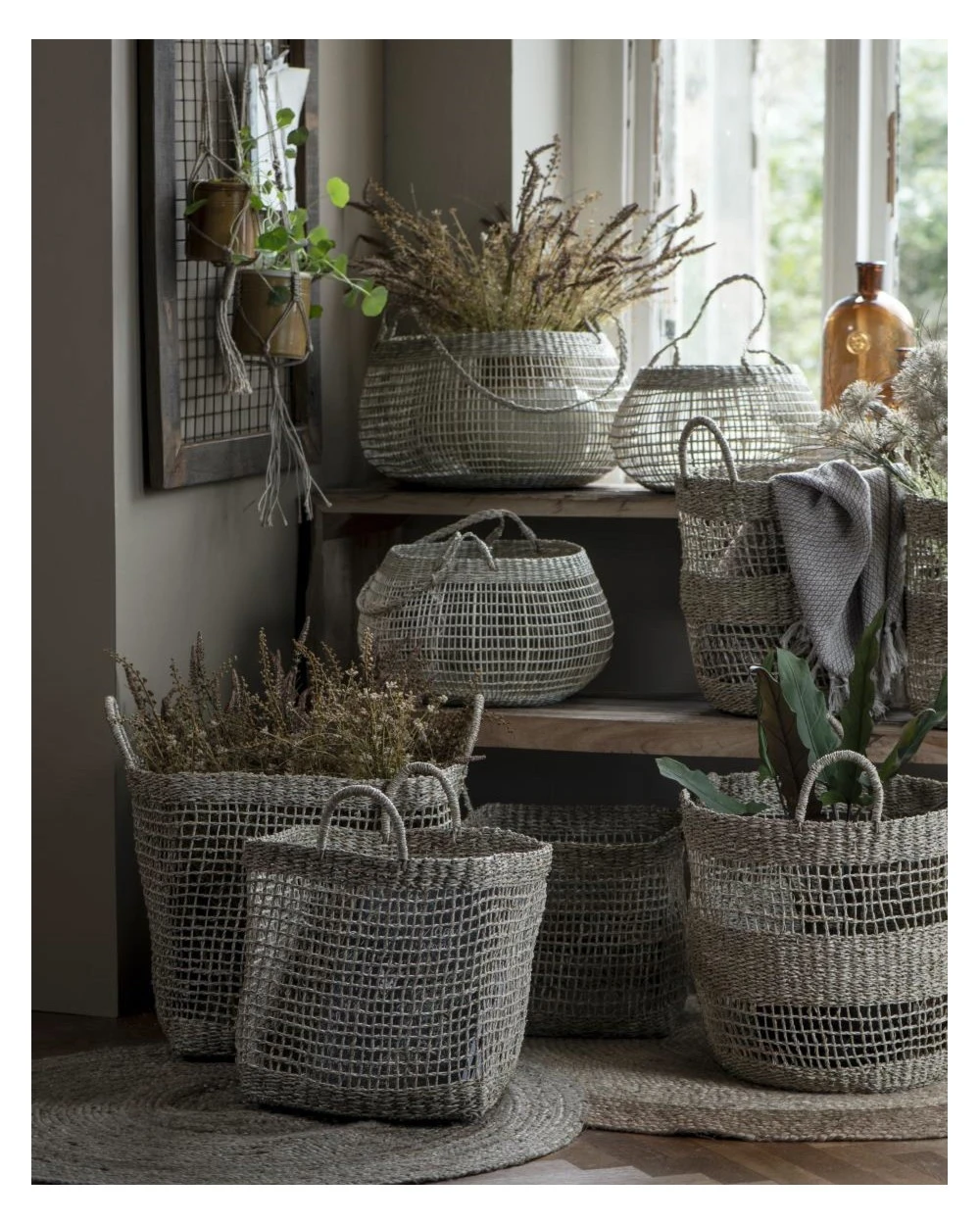 Ronde Mand Met Opgewerkte Structuur Middel Met Handvaten, IB Laursen - Afbeelding 8