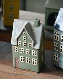 Theelicht Huisje Nyhavn Pastel Groen, IB Laursen