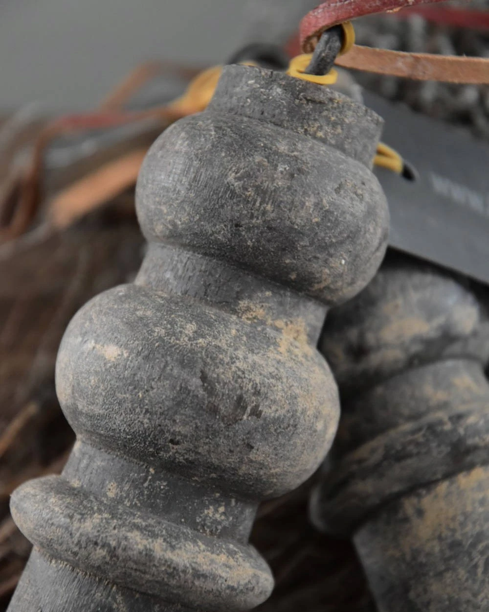 Toefhanger - Klos Verouderd Grijs - Afbeelding 2