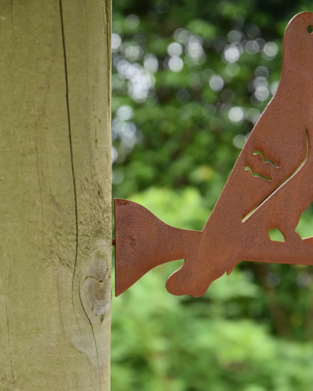 Tortelduiven Op Tak Metalen Tuin Decoratie - Afbeelding 4