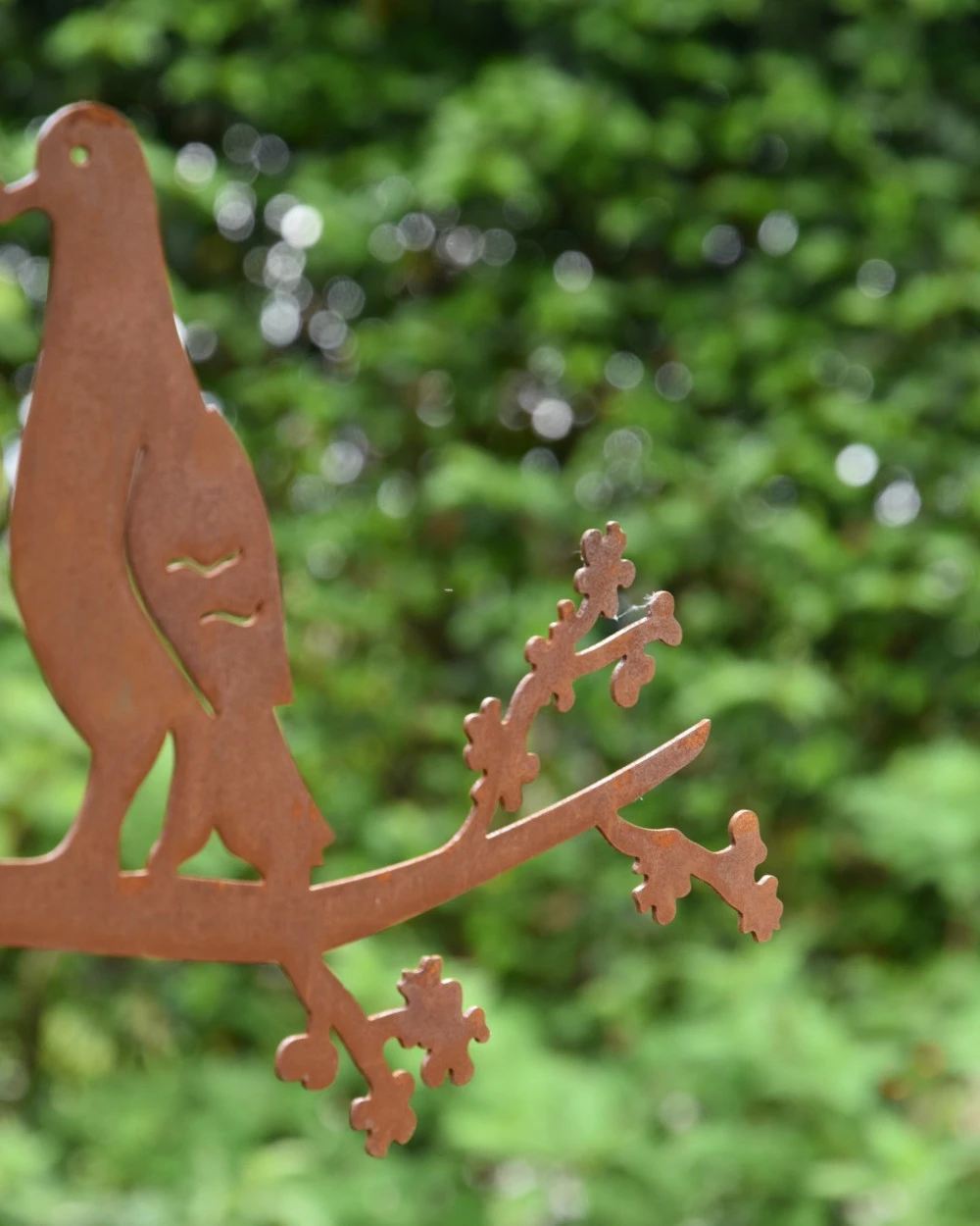 Tortelduiven Op Tak Metalen Tuin Decoratie - Afbeelding 6