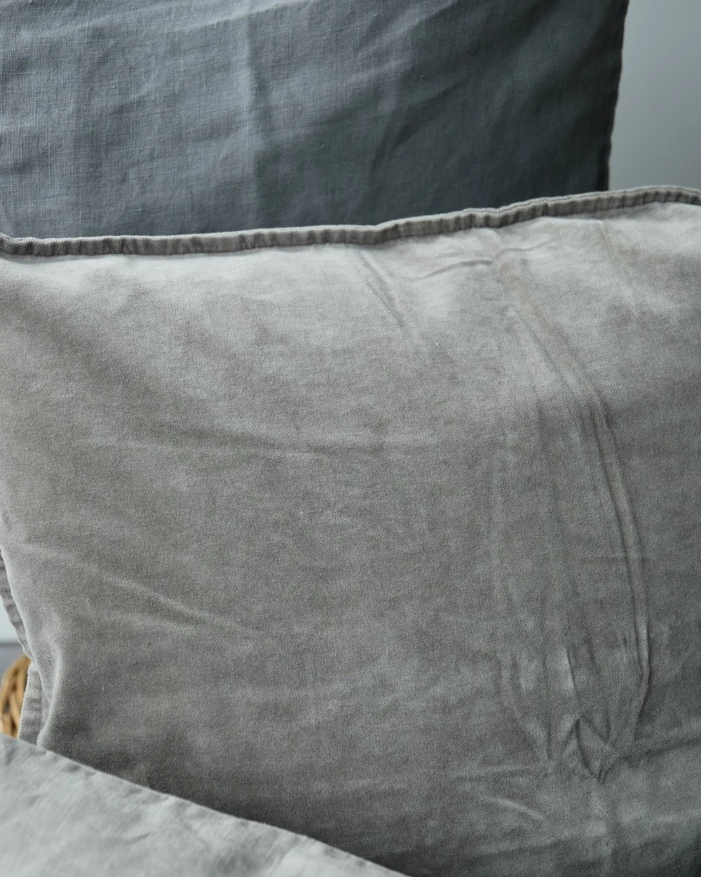 Velours Kussenhoes 'linnen', IB Laursen