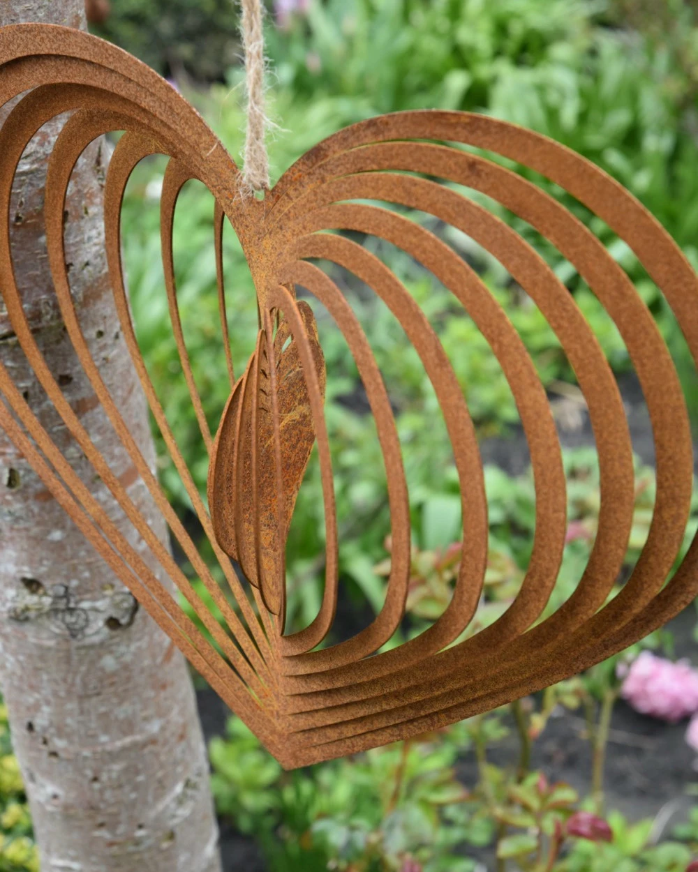 Wind Vanger In Hart Vorm Ecoroest - Afbeelding 4