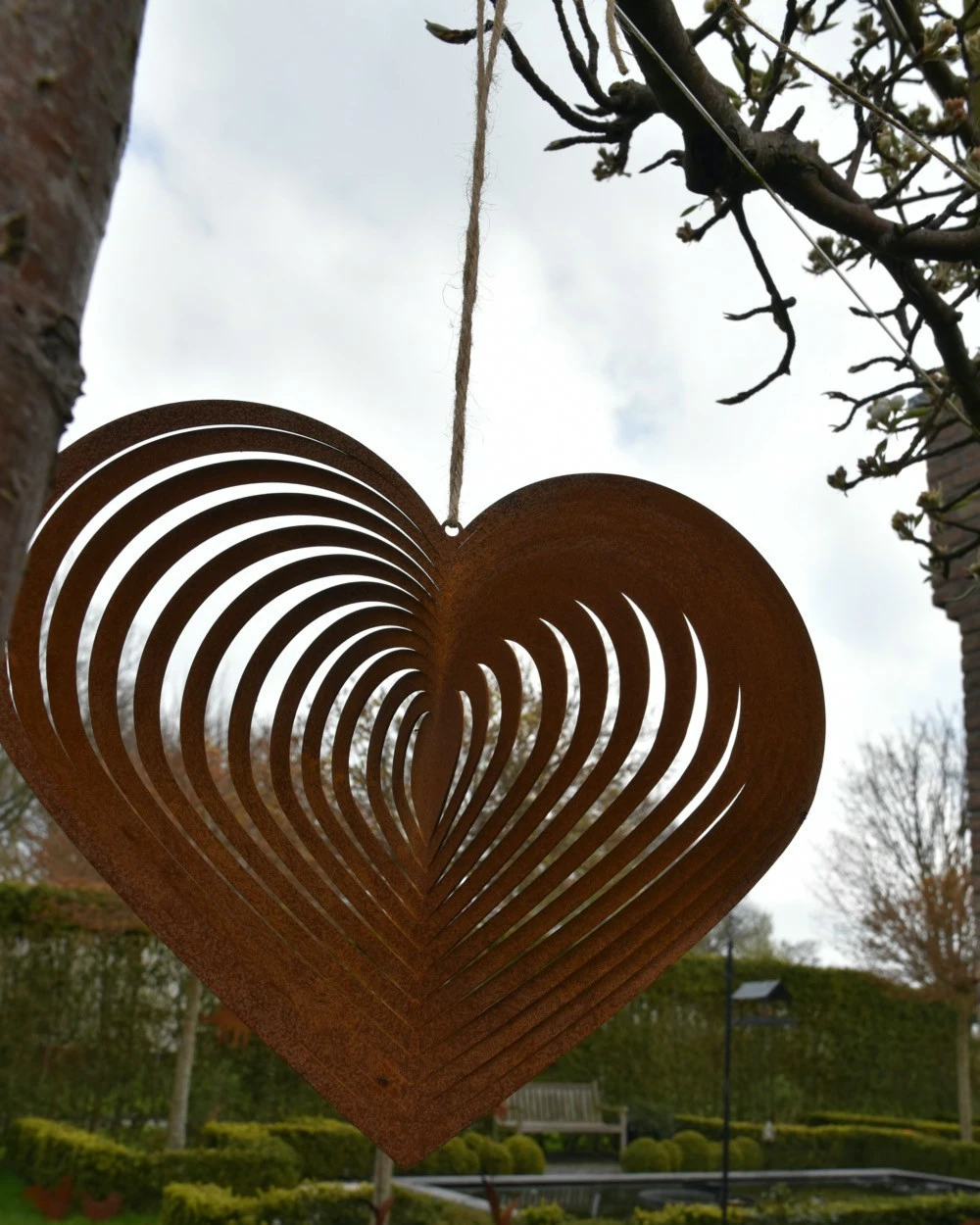 Wind Vanger In Hart Vorm Ecoroest - Afbeelding 5