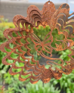 Wind Vanger Vlinder In Bloem Ecoroest