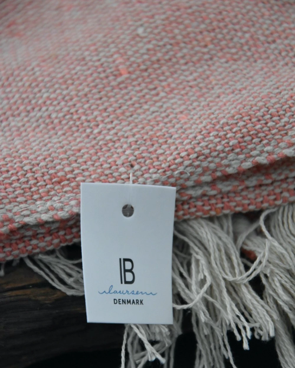 Woonkleed Cream/faded Rose Met Kwastjes, IB Laursen - Afbeelding 6