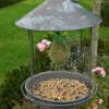 Zink Vogel Voederhuisje Rond